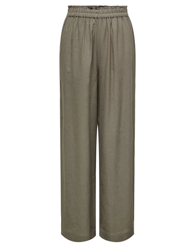 Only - Tokyo Linen Blend Bukser - Brindle